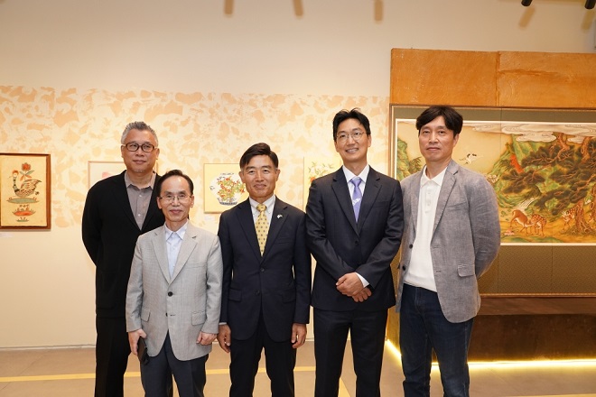 「민화로 떠나는 여정 – 두 공간, 하나의 경험」 전시회 개막식 (2026.3.7.)